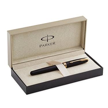 Imagem de Caneta Roller Ball Parker Sonnet Negro Fosco Gt S0817970, Parker, S0817970, N/A