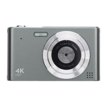 Imagem de Câmera Digital, Câmera Infantil FHD 4K, Ponto de 48MP e Câmeras Digitais Com Tela IPS de 2,4 Polegadas, Câmera Pequena Com Zoom de 16x para Crianças Meninos Fotografia Meninos