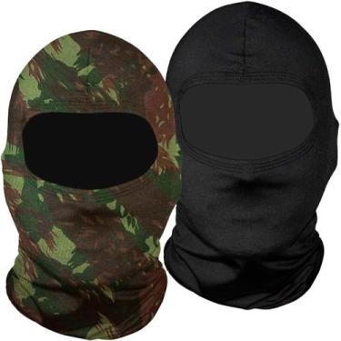 Imagem de Kit 2 Balaclavas fechadas balaclava touca toca ninja UV50+ - EX311, 1-