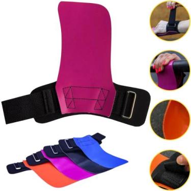 Imagem de Hand Grip Protetor Cross Pull up Luva  mãos - Pack Master, Rosa, G