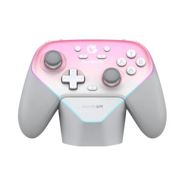 Imagem de GameSir Super Nova Wireless Gaming Controller for PC/Switch/Switch 2/iOS/Android, 1000Hz Polling Rate, Hall Effect Stick & Trigger, Rubberized Grips, RGB Lighting, 1000mAh - Pink