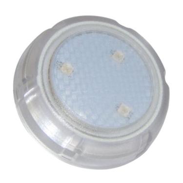 Imagem de Refletor Hiper Led 6W Branco Policarbonato Piscina Alvenaria - Brustec