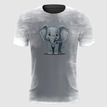 Imagem de Camiseta Elefante Orelhas Grandes - FABRIQUETA, XG