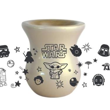 Imagem de Cuia de Madeira Personalizada Star Wars - Mix Atacadista, Nude Perolad