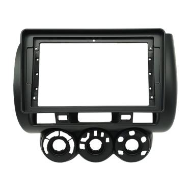 Imagem de Moldura 9 Pol. Flutuante Honda Fit G01 2004 à 2008 - Grafite - Fiamon