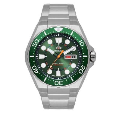 Imagem de Relógio Orient Masculino Automático Diver F49ss036-e1sx Verde