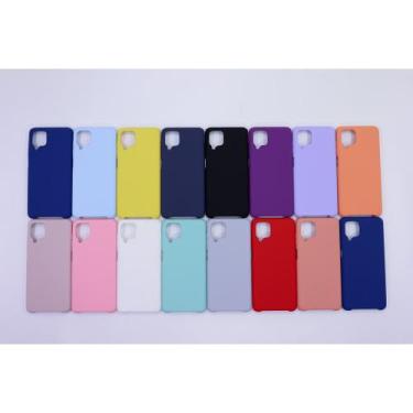 Imagem de Case Capa Capinha do Samsung Galaxy A12 100% AVELUDADA e feita em sili