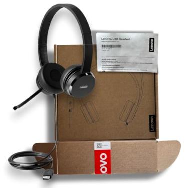 Imagem de Fone de Ouvido Headset com Microfone Resistente e Ajustável com Surpressão de Ruídos, Isolamento Sonoro para Reuniõs Online, Home Office, Escritório, EAD