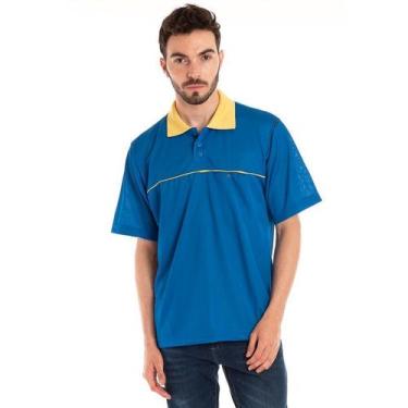 Imagem de Camisa Polo Manga Curta 95701 - Konciny confecções, Azul, M