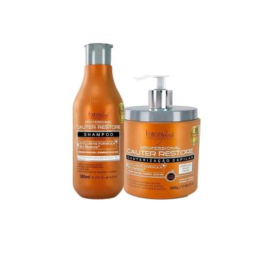 Imagem de Kit Cauterização Forever Liss Shampoo e Máscara