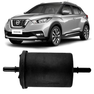 Imagem de Filtro Combustível Nissan Kicks March Sentra 2007 a 2020 Metal Leve KL583