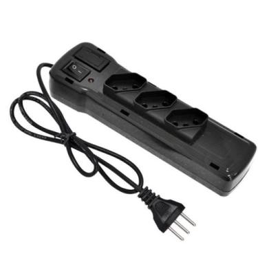 Imagem de Filtro Extensão Régua 3 Tomadas Cabo 3 Metros FLK03DABS3M KITEC, Bivol