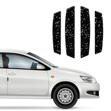 Imagem de Adesivo Protetor De Porta Olho De Gato Estrelas Refletivo - SPORTINOX,