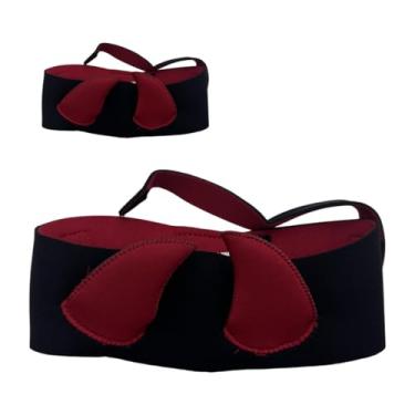 Imagem de Aymzbd Banda de Proteção de Areia -Acessórios Universais de Proteção de Areia Cartoon Baden Mantém a água de Tampas de Ouvido Ao Ar Livre de Neoprene, Style B