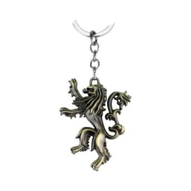 Imagem de Chaveiro Dragão Targaryen - Presente para Fãs de Game of Thrones, K059