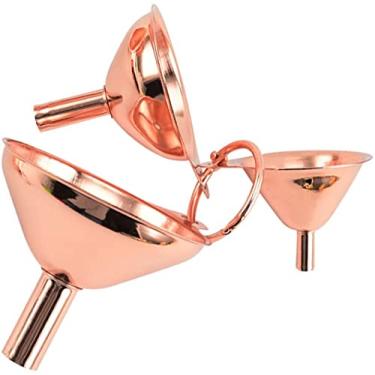 Imagem de Funil, filtro largo coletor, alça de vinho, utensílios de cozinha, mini óleos, funil de pó, frasco de aço inoxidável líquido, loção para latas, separador grande, rosa de soja e especiarias