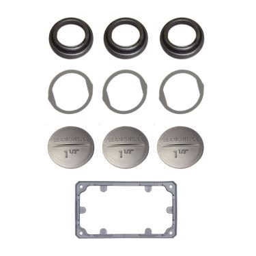 Imagem de Kit De Vedação Ip54 Para Condulete Múltiplo 3-4" Tramontina Tramontina