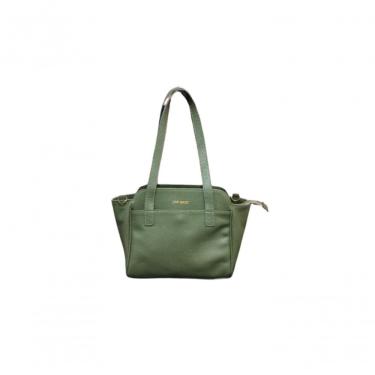 Imagem de Bolsa Média Purse Couro Zup Cor Verde