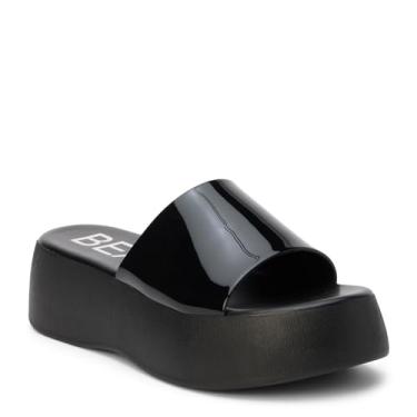 Imagem de BEACH by Matisse Sandálias femininas casuais casuais plataforma solar salto médio 5 a 7,6 cm - preta, Preto, 37