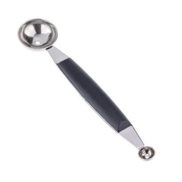 Imagem de Boleador Duplo Inox Cabo Preto - Weck