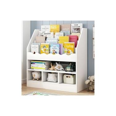 Imagem de Organizador Livreiro Infantil Henri 100% Mdf (brinquedos livros) - Woo