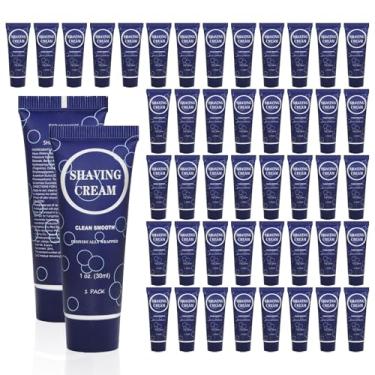 Imagem de RSQAZQ Creme De Barbear Viagem Para Homens, Mini Embalagem Individual A Granel, Produtos Higiene Pessoal Descartáveis, Comodidades Hotéis Férias, Abrigos/Moradores Rua/Casas Repouso/Instituições Car