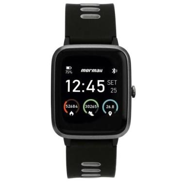 Imagem de Relogio Smartwatch Mormaii Life Com GPS Full Display, Bluetooth, 5ATM,