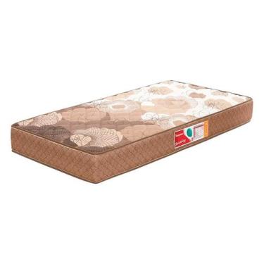Imagem de Colchão Solteiro Turquesa Espuma D33 (24x88x188) Marrom - Prorelax