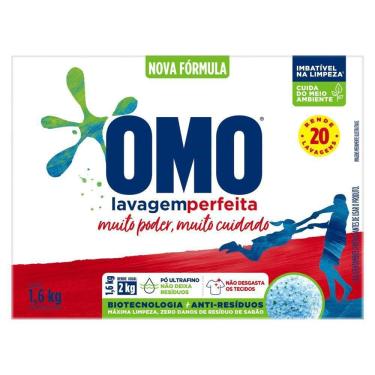 Imagem de Sabão em Pó Omo Lavagem Perfeita 1,6kg
