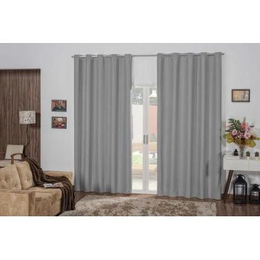 Imagem de Cortina Blackout - Casa Artuz, Cinza, 3m