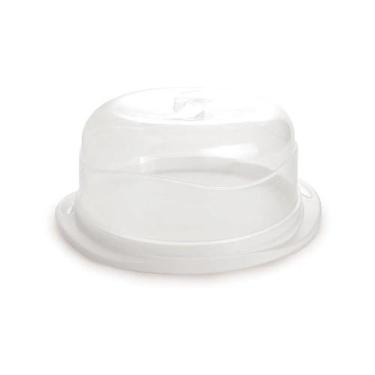 Imagem de Boleira De Plastico Redonda Plasutil Com Tampa Encaixavel - 002550 - P