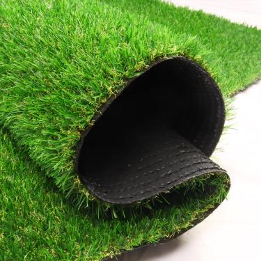 Imagem de FREADEM Tapete Astroturf de Grama Artificial 9,5 cm * 1,5 m, Tapete de Grama Falsa Realista com Drenagem, Gramado Interno Externo para Cachorros de Animais de Estimação, Jardim, Pátio, Varanda, Quintal, Tamanho Personalizado