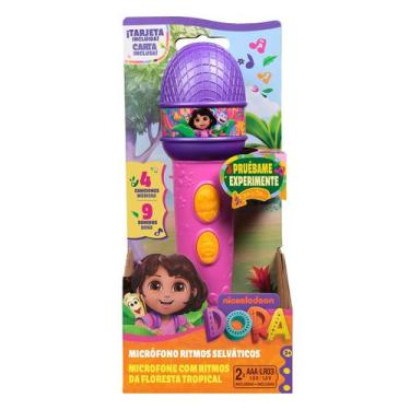 Imagem de Dora Aventureira - Microfone 19cm Com Sons