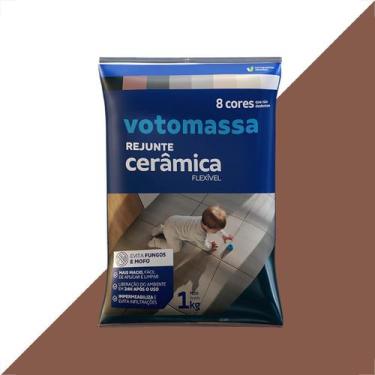 Imagem de Rejunte flexivel votomassa marrom 1kg - VOTORANTIN