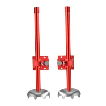 Imagem de menolana 2 peças caixa de pesca pernas de elevação caixa de pesca perna telescópica durabilidade fácil de instalar suporte de tanque de equipamento de peixe, 22.3 Cm