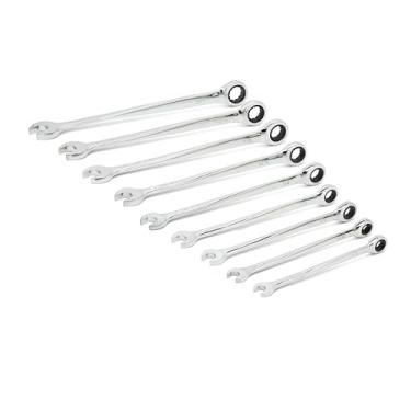 Imagem de GEARWRENCH 9 Pc. 12 Point XL X-Beam Ratcheting Combination Wrench Set, SAE - 85898