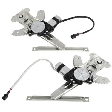 Imagem de SCITOO Regulador de janela elétrica e ajuste do motor para 2007 2008 2009 2010 2011 2012 2013 para Nissan Versa traseira direita, lado esquerdo traseiro 751-215