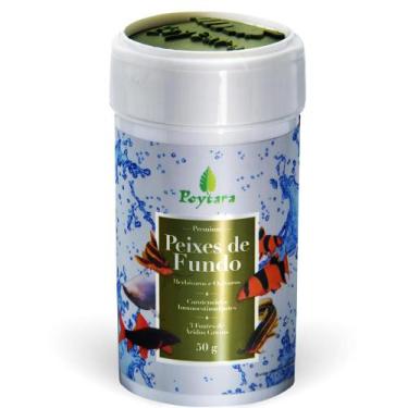 Imagem de Ração Poytara Peixes de Fundo 50g