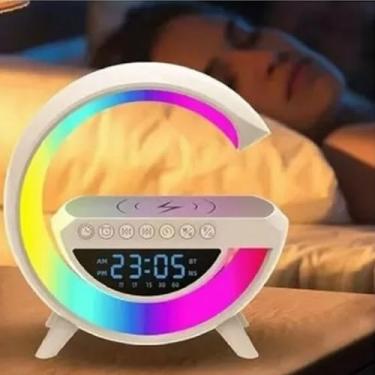 Imagem de G Speaker Bluetooth Caixa de Som Portátil com Relógio Digital Carregamento de celular