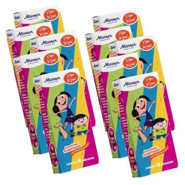Imagem de Curativo Divertido Band Aid Infantil Show Da Luna 10 Caixas