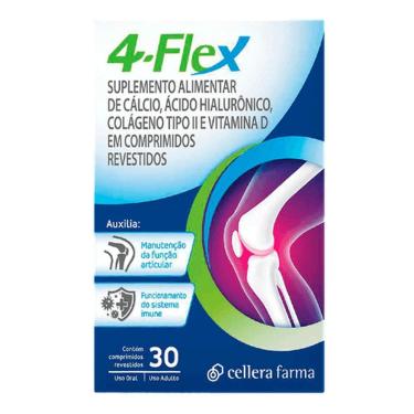 Imagem de Suplemento Alimentar 4-Flex Cellera Farma 30 Comprimidos