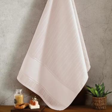 Imagem de Toalha de Lavabo Banheiro Aveludada Toque Macio Felpuda Grossa Dohler (Violeta Claro)