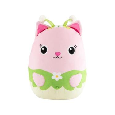 Imagem de Pelúcia Gabbys Dollhouse Kitty Fada - Sunny Brinquedos, Rosa, Verde