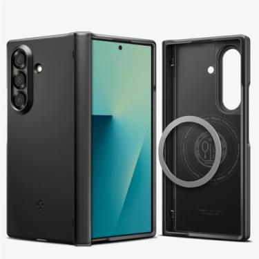 Imagem de Capa Spigen para Galaxy Z Fold 7, Air Fit Pro [MagFit] projetada para Samsung Galaxy Z Fold 7 - Preta