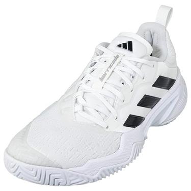 Imagem de adidas Tênis masculino Barricade Clay, Branco/preto central/prata fosca, 38