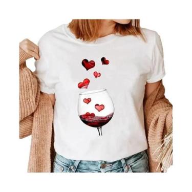 Imagem de Camiseta Feminina Manga Curta - Estampa Vintage Anos 90, BR-G4, Mgq 27