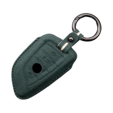 Imagem de BMW X1 X3 X5 X6 X7 1 3 5 6 7 Série Couro Carro Chave Remota Capa Shell