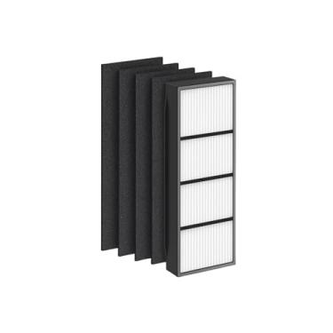 Imagem de Nispira Filtros de substituição HEPA verdadeiros compatíveis com o purificador de ar Oransi Finn Part RFT9908. 1 conjunto