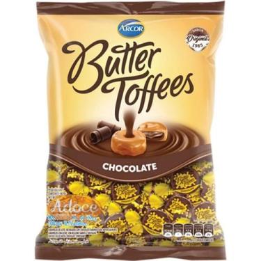 Imagem de Bala Butter Toffees Arcor, 400g, CHOCOLATE