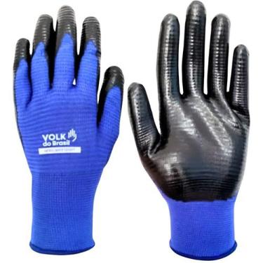 Imagem de Luva Proteção Nitrílica Tricotada Wave Smart Volk EPI CA 46803 - VOLK 